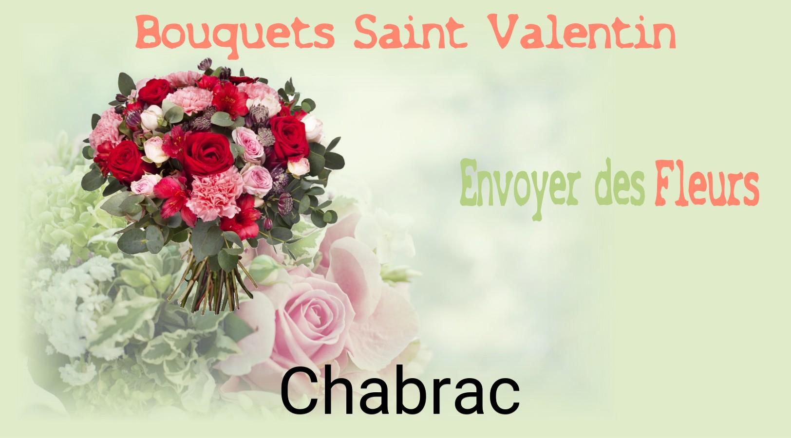 Roses de Saint-Valentin livrées à Chabrac